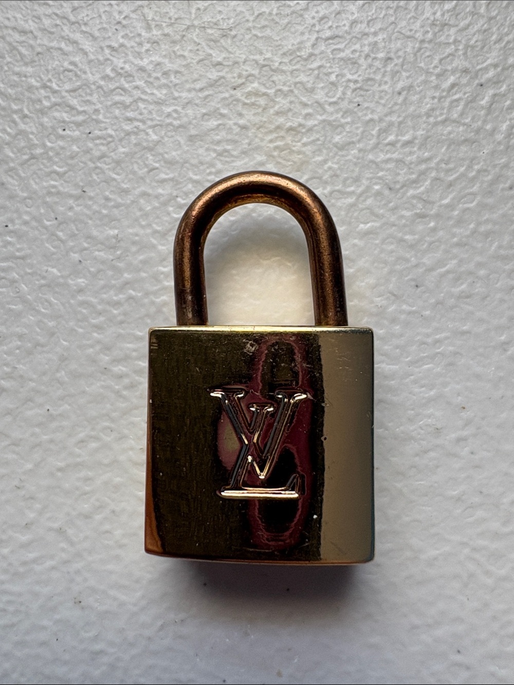 Louis Vuitton Gold-Tone LV Padlock